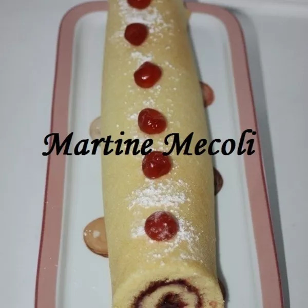 Biscuit roulé à la confiture