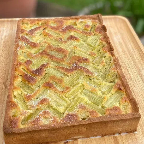 tarte à la rhubarbe