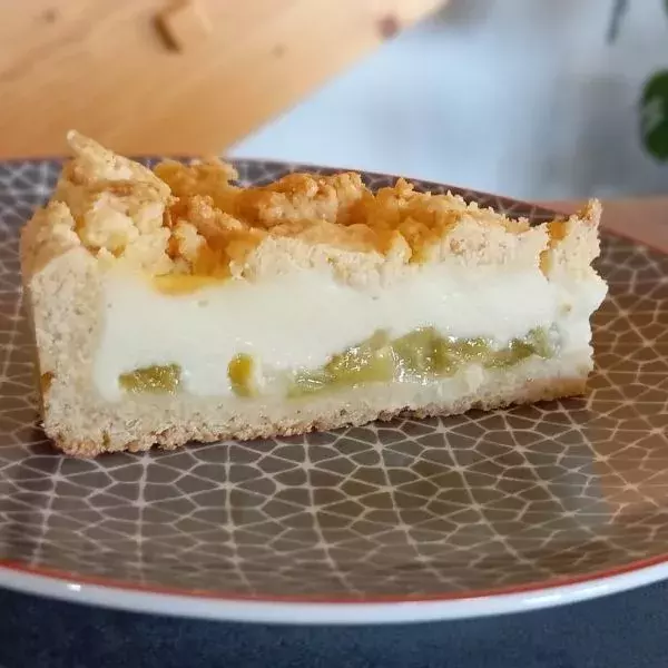 Le délice à la rhubarbe