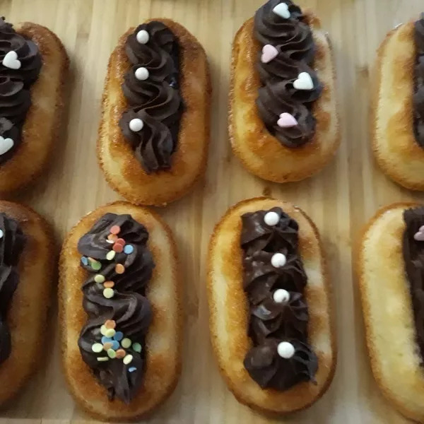 Financiers fruits rouges chocolat