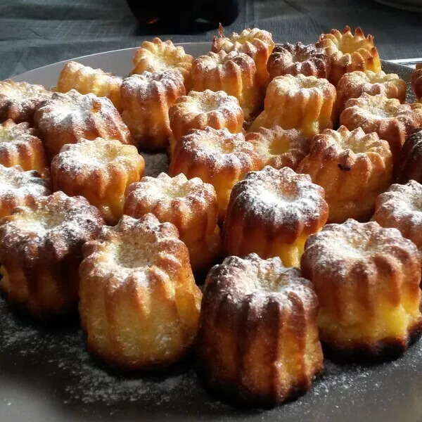 Mini cannelés au Cointreau