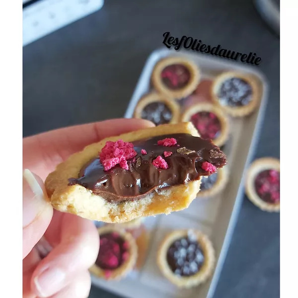 Tartelettes à la ganache de Nicolas Paciello