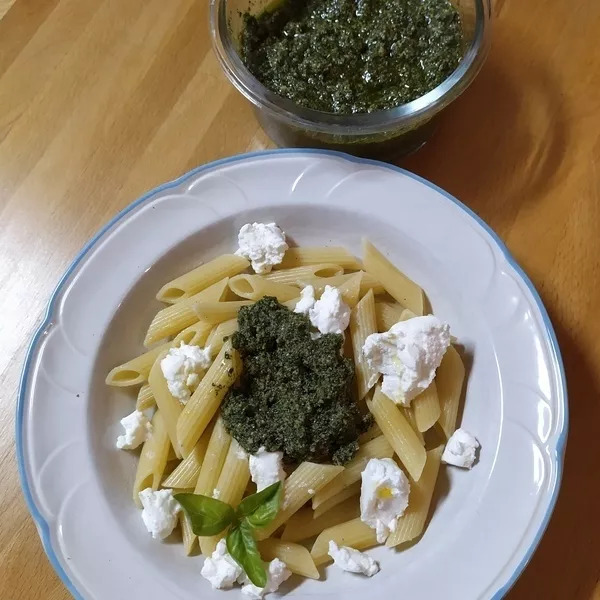 Pesto fanes de carottes/menthe