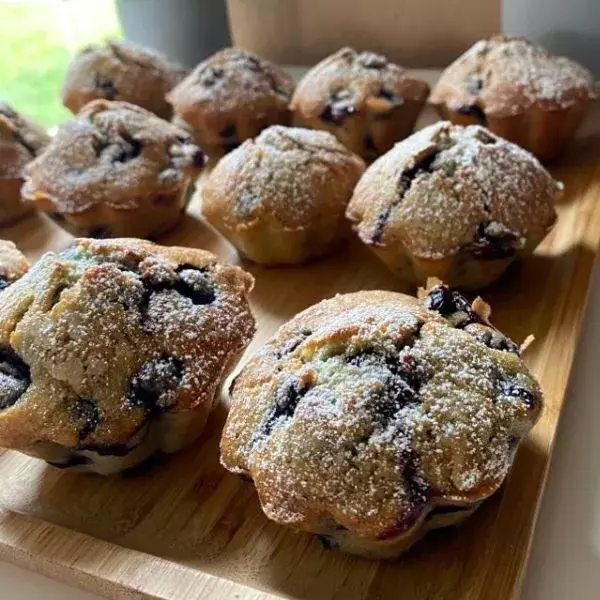 Muffins aux myrtilles