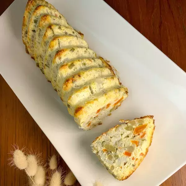 Terrine de poisson et macédoine