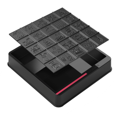 Tapis Décor Carré Douceurs de Noël OHRA®