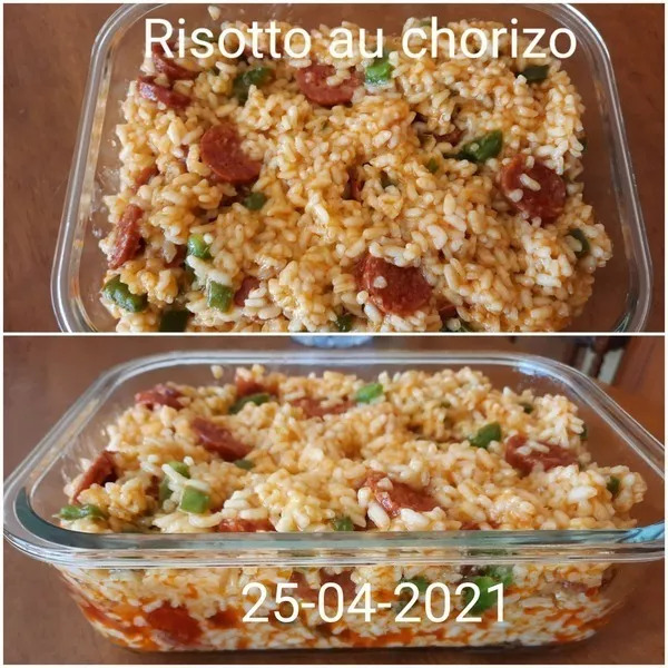 Risotto au chorizo