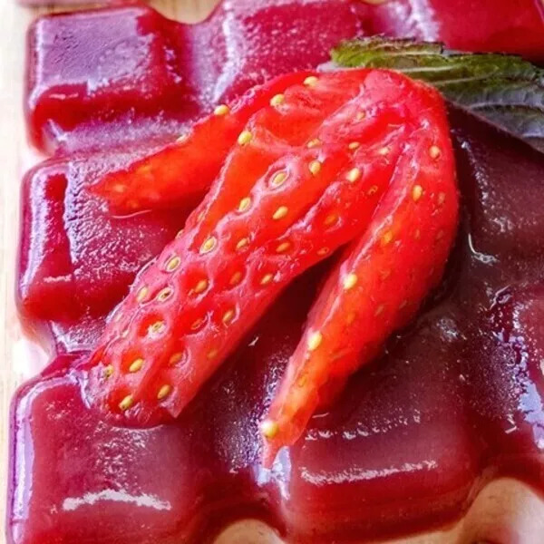 PETITS BAVAROIS TOUT FRAISE