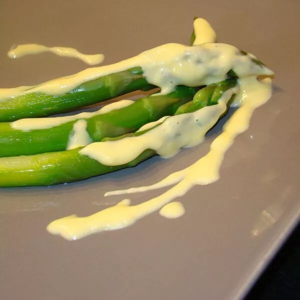 Sabayon salé au citron (asperges,poisson, fruits de mer…)