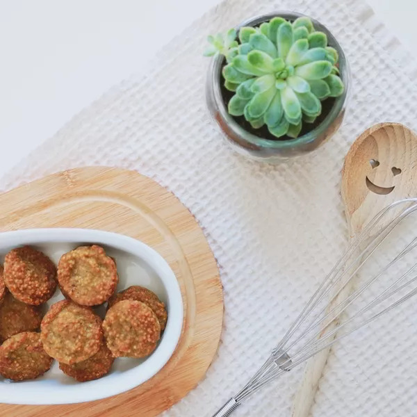 Croquette aubergine quinoa