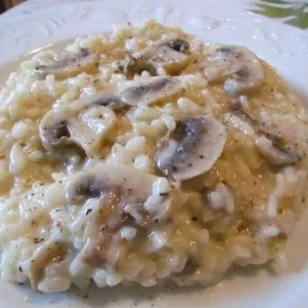 RISOTTO POMMES DE TERRE & CHAMPIGNONS