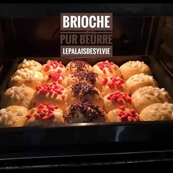 Brioche pur beurre goûts variés version XXL