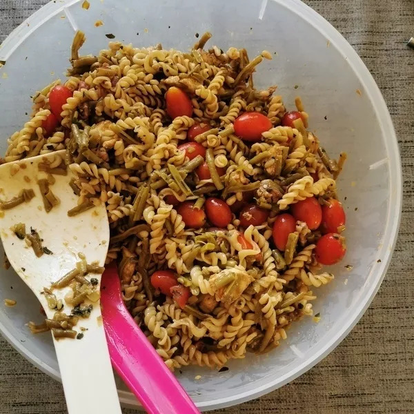 Salade de Fusilli aux couleurs d'Italie