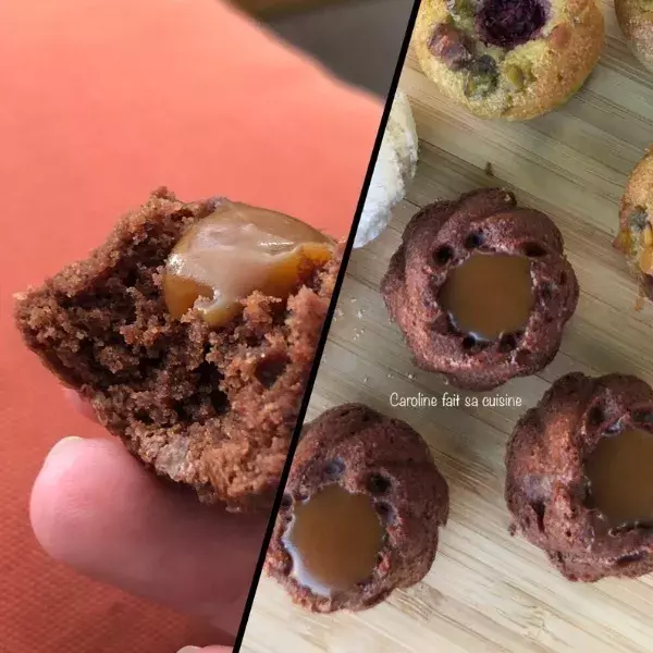 Brownies noix de Pécan et caramel beurre salé