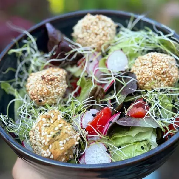 Les falafels croustillants