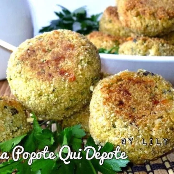 Boulettes Pois Chiches - Courgettes