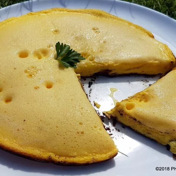 Omelette soufflée à la poêle