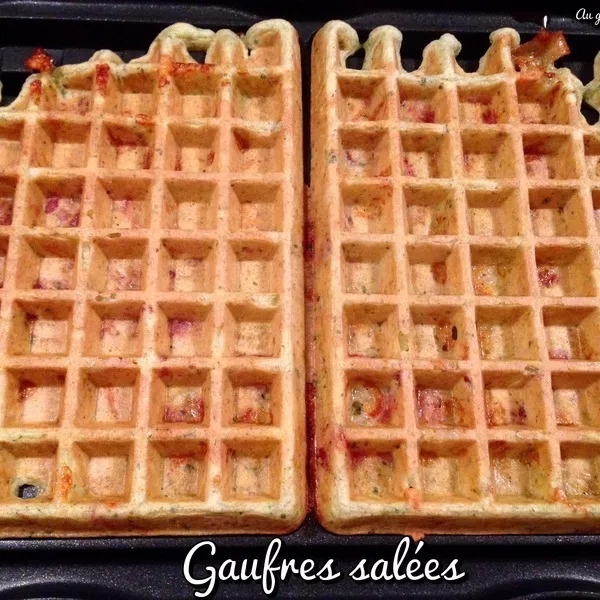 Gaufres salées