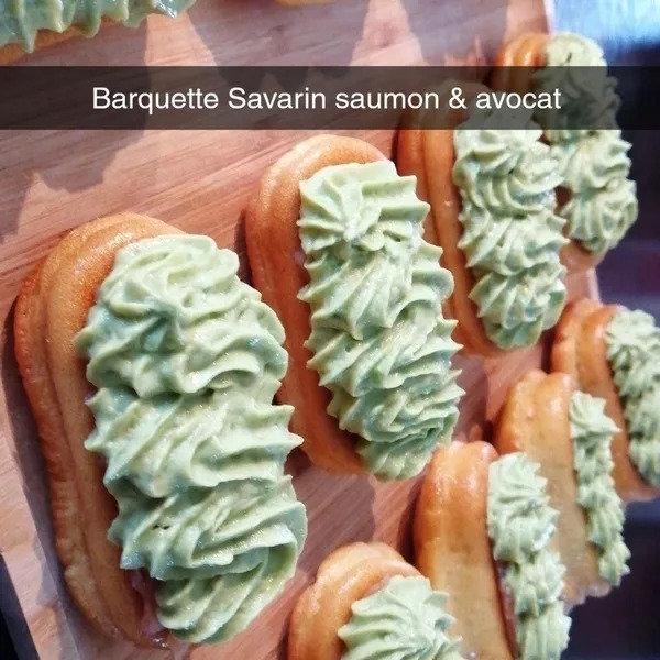 Barquette Savarin fraîcheur avocat & truite