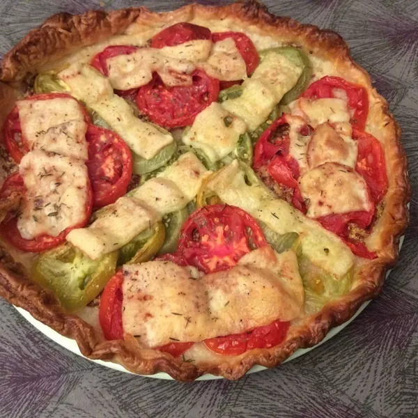 Tarte aux deux tomates ndl