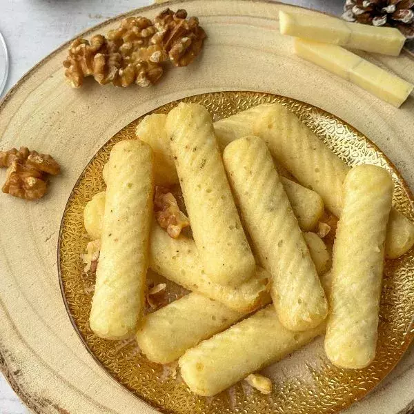 Financier parmesan morbier