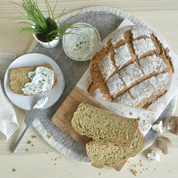 Pain aux champignons