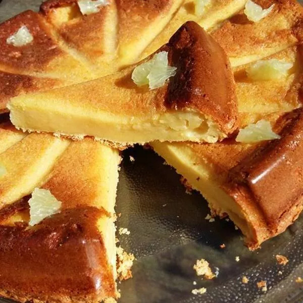 Gateau  chocolat blanc et citron vert