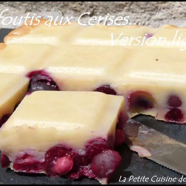 Clafoutis aux cerises très light (Weight watchers)