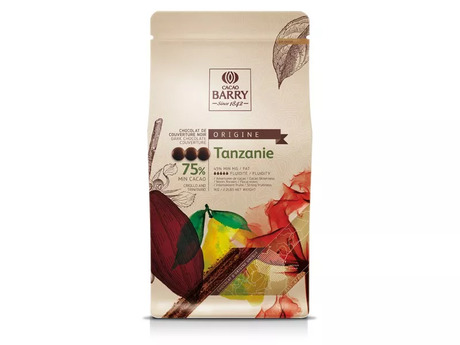 Pistoles de chocolat noir 75% Tanzanie 1 kg