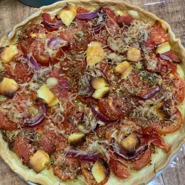 Tarte à la tomate à ma façon 