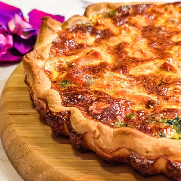 🤩🤩 Quiche saumon épinards 🤩🤩