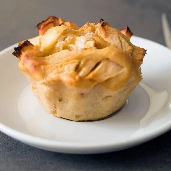 Gâteaux aux pommes sans sucre 