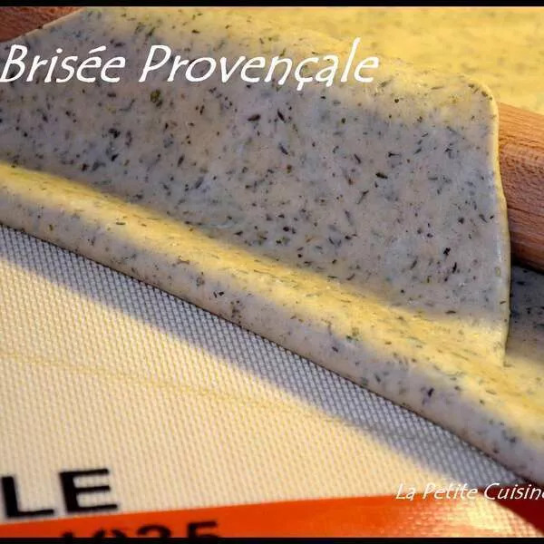 Pâte brisée provençale sans oeuf