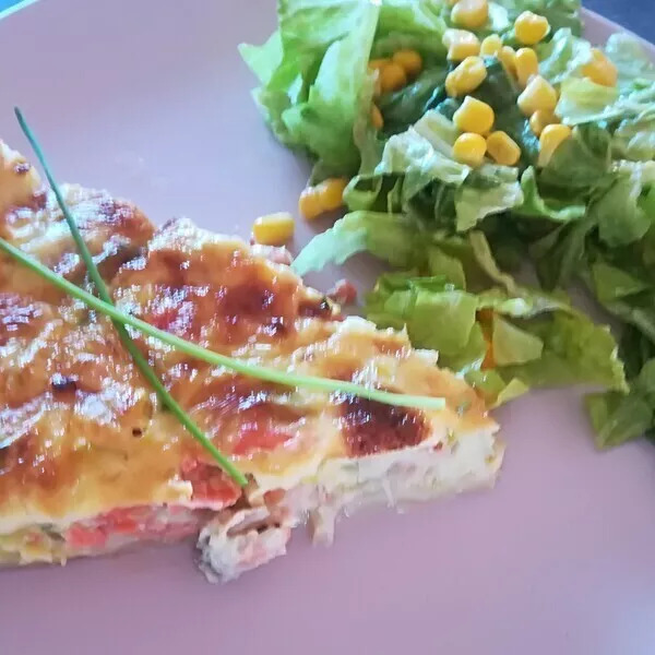 Tarte de la mer (et de la mère ) au poireau