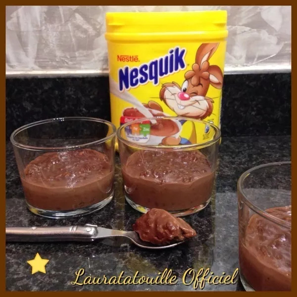 Riz au lait au Nesquik Lauratatouille