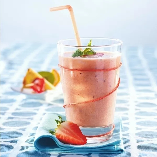 Milk shake de fruits frais