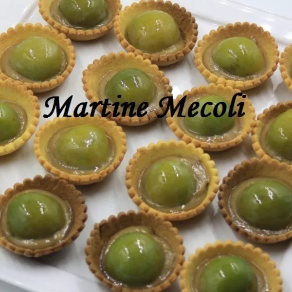 Mini tartelettes aux reines-claudes