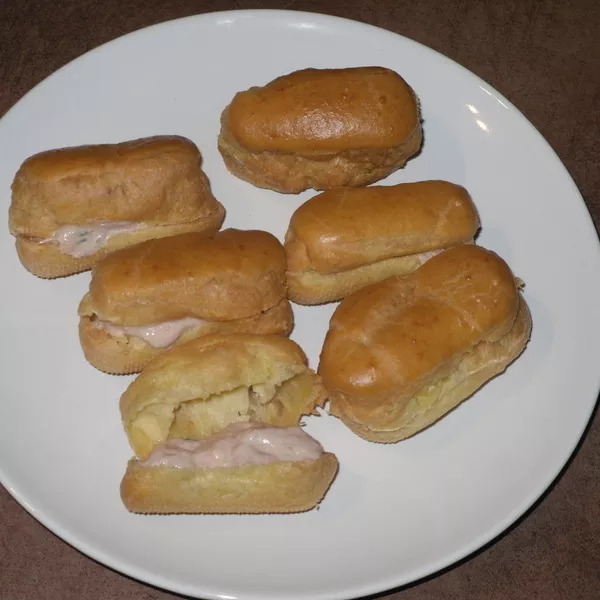 Mini Eclairs aux Rillettes de Thon