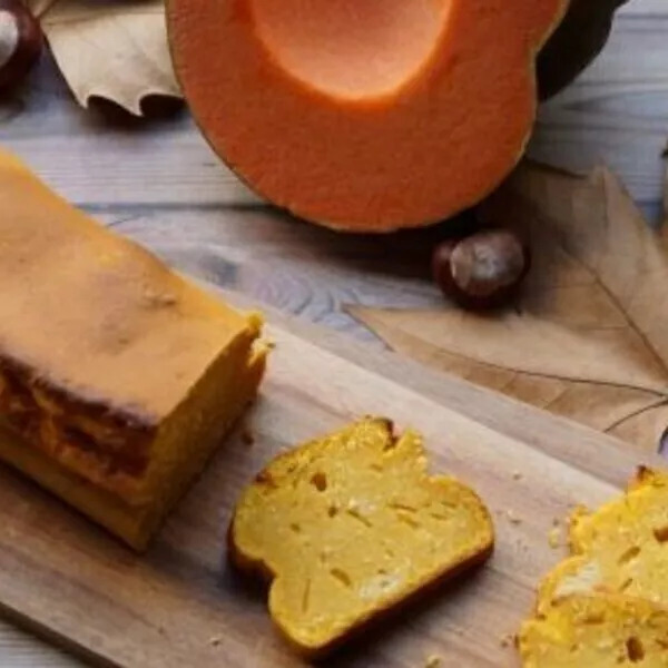 Cake au potiron et noix de coco