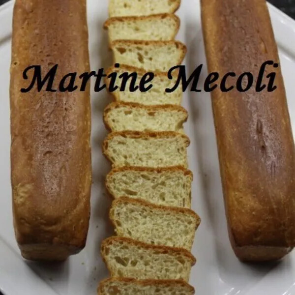 Pain de mie pour mini toasts sans cook'in