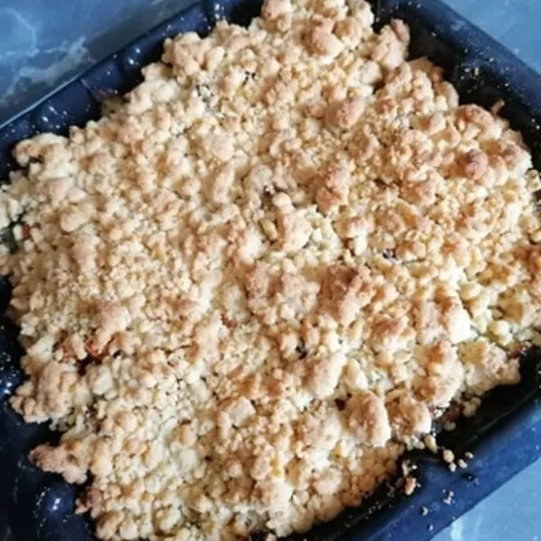 Crumble brocolis , choux  fleur