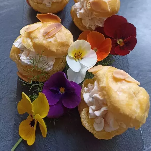 choux au saumon