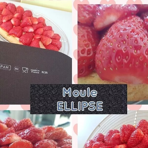 TARTE AUX FRAISES / CREME MOUSSELINE AVEC I COOK'IN