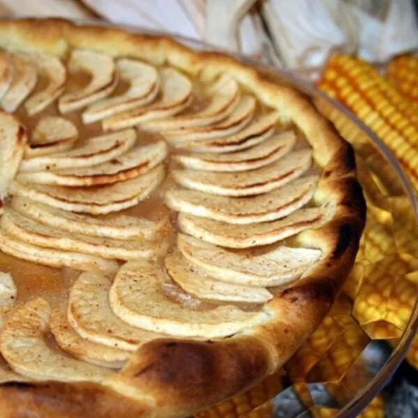 Tarte aux pommes express