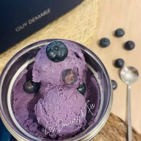 Crème Glacée Myrtille