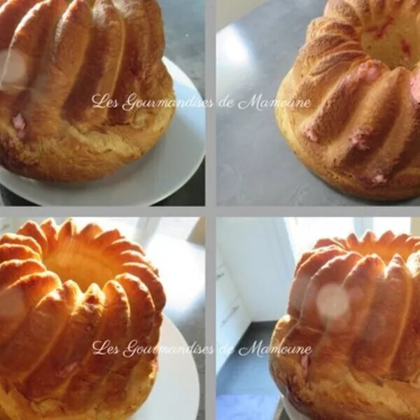 Brioche aux pralines roses