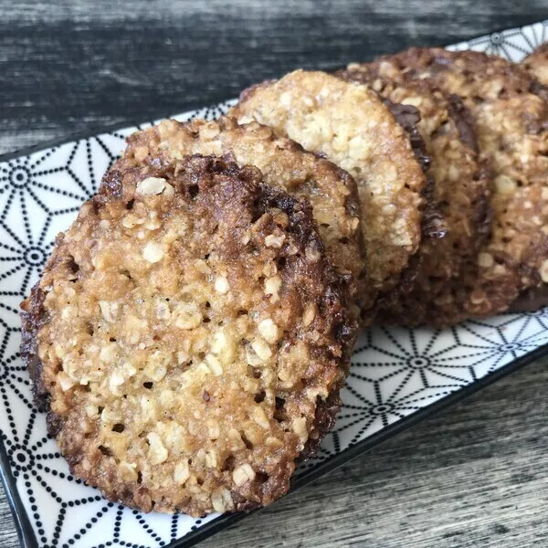 Biscuits aux flocons d'avoine et chocolat