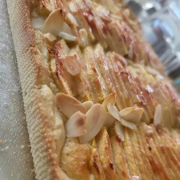 Tarte pommes façon bourdaloue