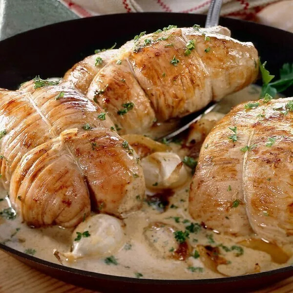 Paupiette de veau à la crème/moutarde (Amandine)