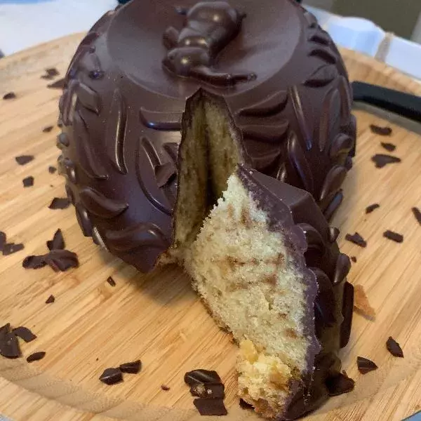 Cake au caramel du chef